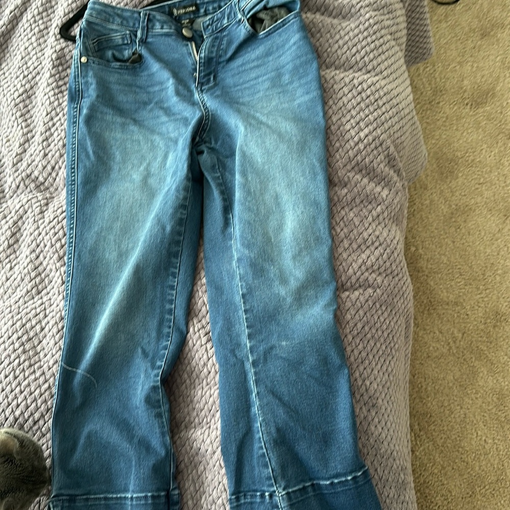 high cut jeans